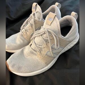 Women’s New Balance Fresh Foam Varsity White/Gray Running Sneaker